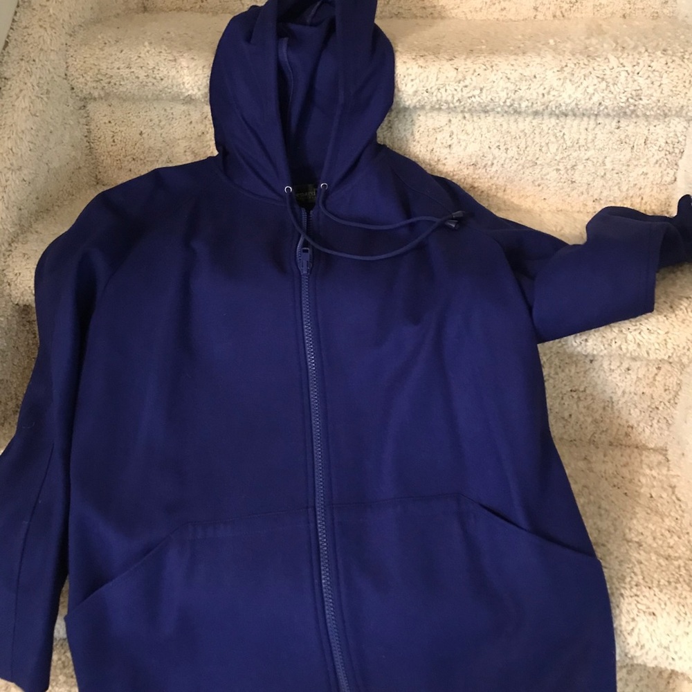 Harve Bernard royal blue wool lined jacket 12